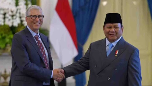 Bill Gates Bertemu Presiden Prabowo Subianto di Istana Negara, Jakarta. (Foto: Istimewa)Bill Gates Bertemu Presiden Prabowo Subianto di Istana Negara, Jakarta. (Foto: Istimewa)