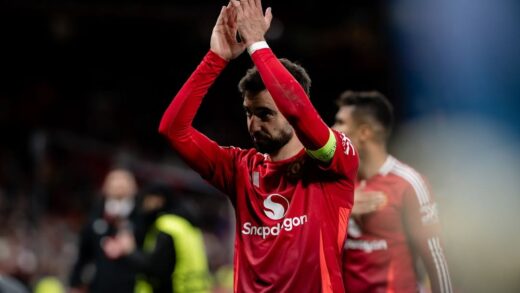 Pemain Manchester United Bruno Fernandes. (Foto: Instagram/brunofernandes8)