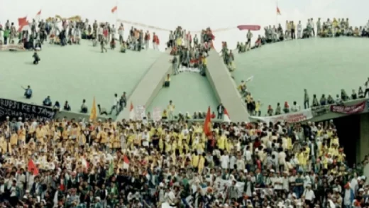 Ilustrasi Reformasi 1998. (Foto: Istimewa)