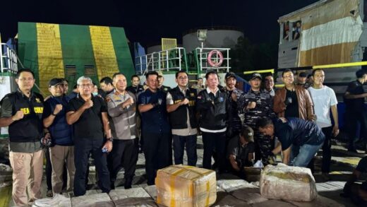 Pengungkapan 2 Ton Sabu di Karimun (Foto: Istimewa)