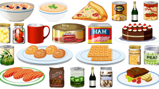 Ilustrasi Makanan Olahan (Freepik)