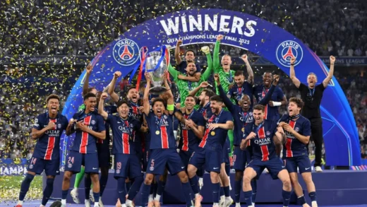 PSG Jadi Raja Eropa dengan Kemenangan Telak atas Inter Milan