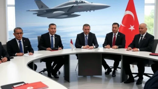 Indonesia Tandatangani Kesepakatan untuk Akuisisi Jet Tempur KAAN dari Turki