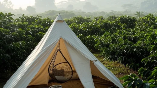 Glamping di Kebun Kopi: Liburan Tenang dengan Cita Rasa Kopi Lokal