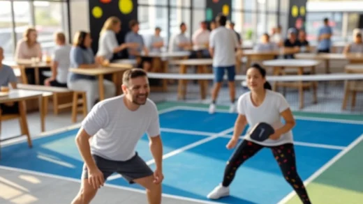 Pickleball Cafes: Memadukan Olahraga dan Gaya Hidup di Kota Besar