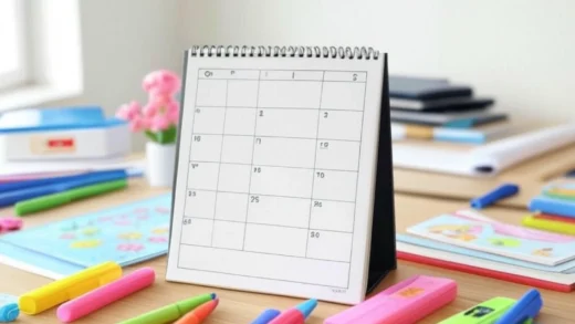 Kalender Estetik: Kreasi Unik untuk Mengorganisir Hidup