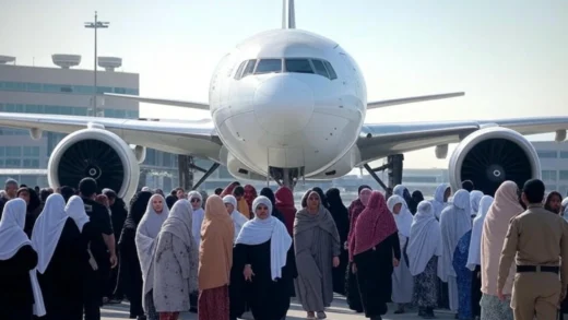 Pesawat Saudia Airlines Mendarat Darurat Karena Ancaman Bom