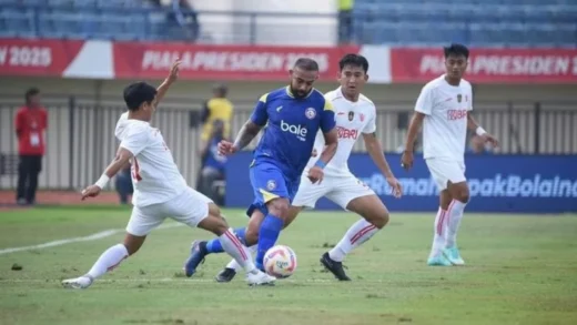 Pertandingan Seru Piala Presiden 2025 Berakhir Imbang