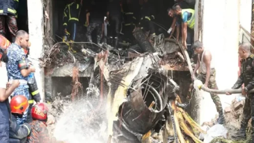 Tragedi Pesawat Tempur Jatuh di Dhaka: 20 Tewas di Sebuah Sekolah