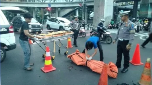 Kecelakaan Tragis di Kebayoran Baru: Seorang Pengendara Motor Tewas