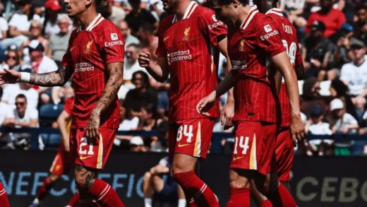 Liverpool Kalahkan Preston North End dalam Laga Pramusim