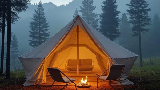 Tren Glamping: Kenyamanan Eksotis di Alam Terbuka