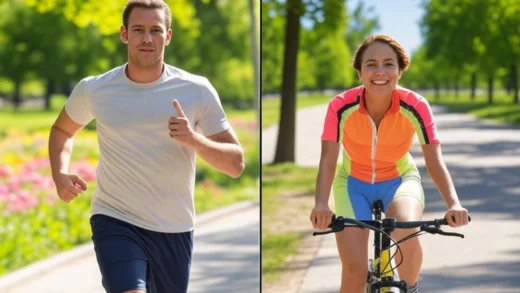 Jogging vs Bersepeda: Mana yang Lebih Efektif dalam Membakar Kalori?