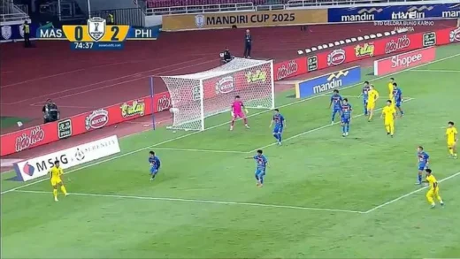 Filipina Menang Telak atas Malaysia di Piala AFF U-23 2025