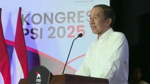 Kongres Perdana PSI: Joko Widodo Perkenalkan 'Partai Super Tbk'
