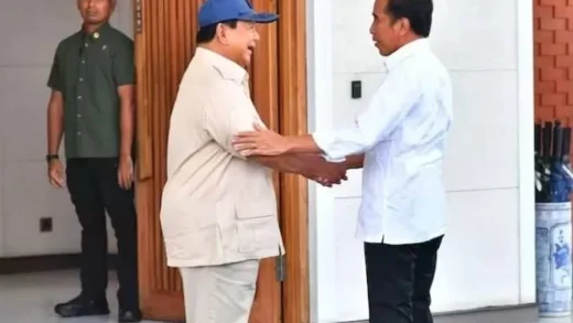 Prabowo Subianto Berkunjung ke Kediaman Jokowi untuk Bahas Hasil Kunjungan ke Luar Negeri