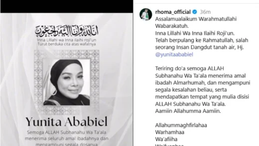 Duka Cita untuk Yunita Ababiel, Penyanyi Dangdut yang Menginspirasi