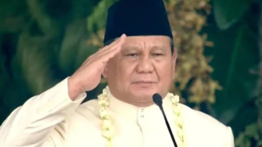 Prabowo Pimpin Upacara HUT RI ke-80 di Istana Merdeka