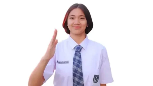 Bianca Alessia Memimpin Peringatan Kemerdekaan RI ke-80 sebagai Pembawa Baki Bendera