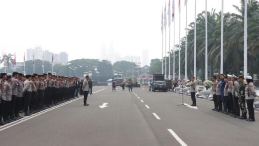 Keamanan Aksi Unjuk Rasa di Depan Gedung DPR/MPR RI Diperketat
