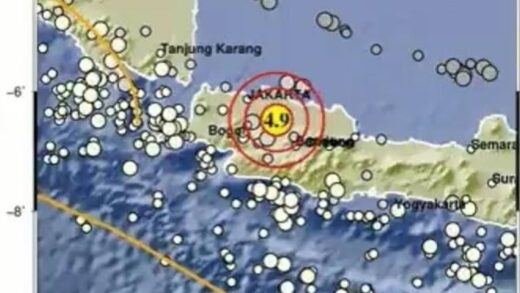Gempa Munculkan Enam Susulan di Bekasi, Warga Diminta Waspada