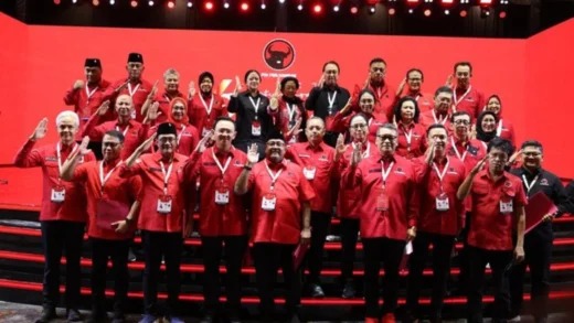 DPP PDI-P Resmi Dilantik, Megawati Masih Jabat Sekjen Sementara
